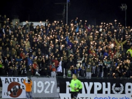 Στην εντατική οπαδός του Παναιγιαλείου
