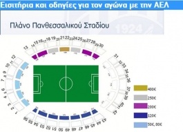 Εισιτήρια και οδηγίες Νίκης ενόψει ΑΕΛ