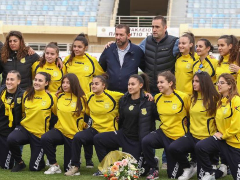 Τιμή στις πρωταθλήτριες