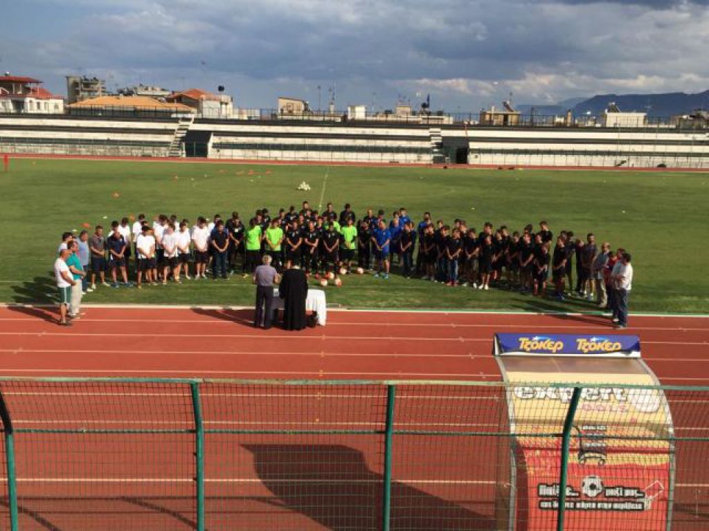 Αγιασμός, ευχές και χορηγός (photos)