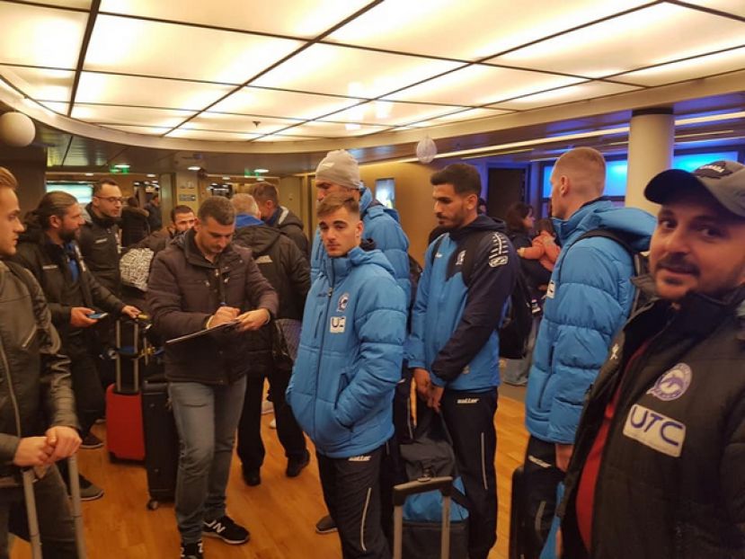Η αναχώρηση για Λάρισα (pics)