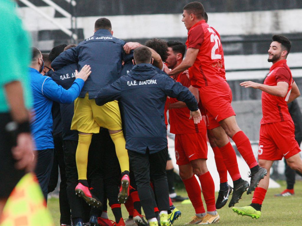 Εύκολα 0-2 ο Διαγόρας
