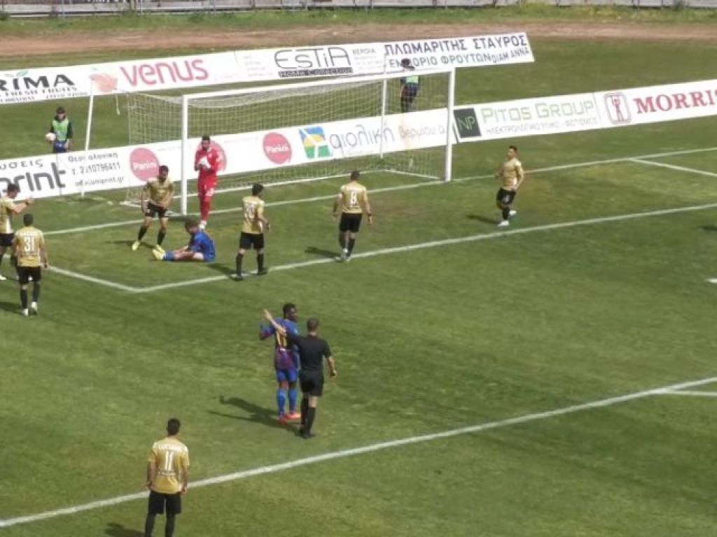Βέροια – Νίκη Βόλου 0-2 (vid)