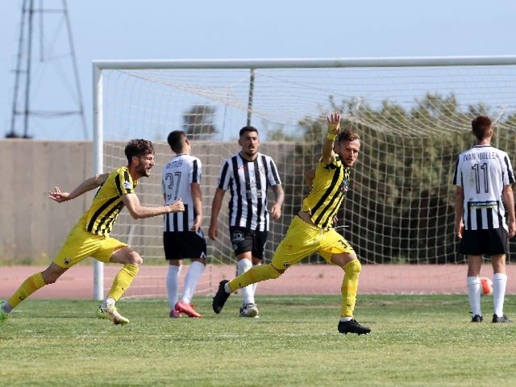 ΟΦ Ιεράπετρας – ΑΕΚ Β 1-2 (video)