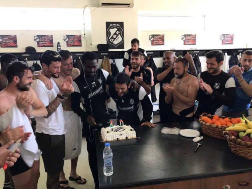 Ο 40άρης Κώτσιος έσβησε κεράκια