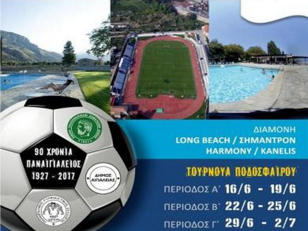 Ενθουσιασμός για το «Αιγιάλεια Youth Cup»